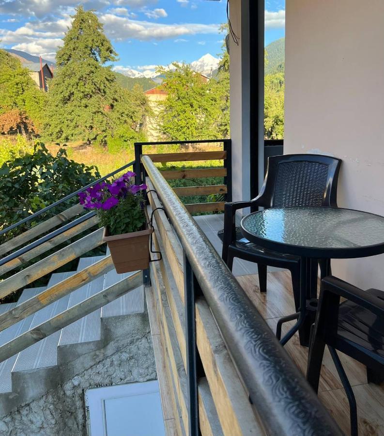 Monte Bianco Bed & Breakfast Mestia Bagian luar foto
